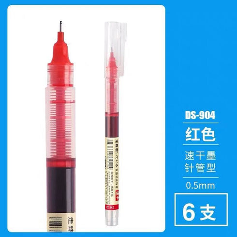 Dianshi BLUE CLASSIC Series Saturated Ink Large Capacity Pen 0.5mm Smooth Gel Pen Best Gel Pen Saturated Ink | DS904 Highly Recommend