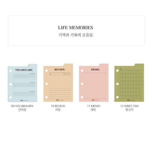 PLEPIC MINI 3 Ring Binder with Strap 24mm Rings Notes Sold Separately For Memo Notes Shopping List To Do List Expense Record Daily Memo Weekly | 105 X 90mm