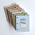 PLEPIC MINI REFILLS For 3 Ring Binder Memo Notes Shopping List To Do List Expense Record Daily Memo Weekly Memo Dot Grid Memo | 82 X 63mm
