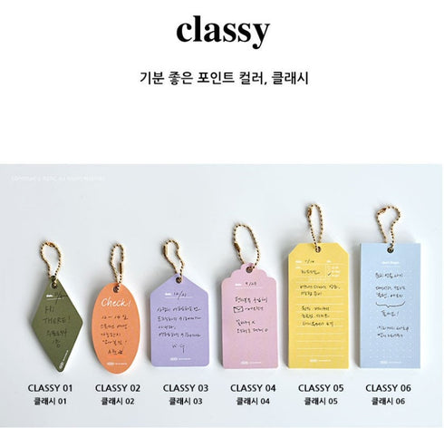 PLEPIC MEMO IT Keychain Notes Chain Notes Memo Notes Shopping List To Do List Expense Record Daily Weekly Dot Grid | 50 Sheets 150 X 60mm