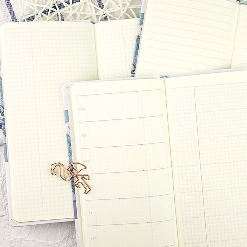 Chiba UNDATED WEEKS Tomoe River Paper 52gsm Hardcover Weekly Planner Weekly Page & Grid Page 3.7mm | 240 Pages