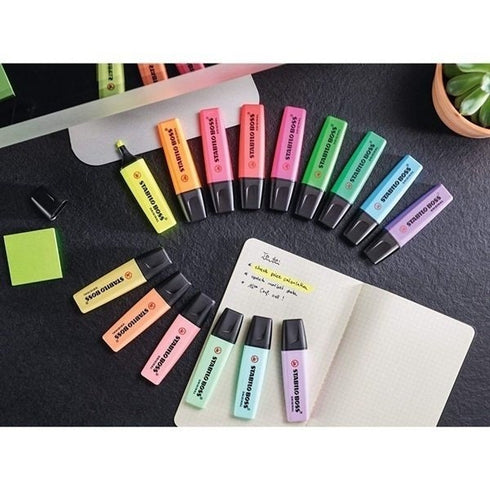 STABILO BOSS ORIGINAL Highlighter Set Stabilo Wallet Stabilo Fluorescent Stabilo Pastel | 70/4-3