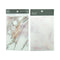 MU Lifestyle Print-On Stickers Rub -On Stickers Transfer Stickers Translucent Stickers 001 | Pink and Gold Marble