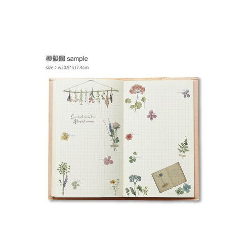 MU Lifestyle Print-On Stickers Rub -On Stickers Transfer Stickers Translucent Stickers 194 | Dried Flowers Hanging Flowers Modern Farmhouse