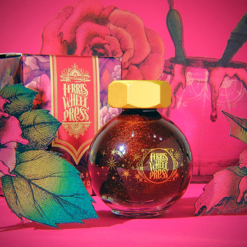 Ferris Wheel Press Ferritales Ruby Royal Flush SHIMMER Fountain Pen Ink Dip Pen Ink Calligraphy Ink Bottle Ink | 20ml