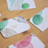 MU Lifestyle Print-On Stickers Rub -On Stickers Transfer Stickers Translucent Stickers 001 | Pink and Gold Marble