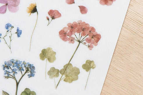 MU Lifestyle Print-On Stickers Rub -On Stickers Transfer Stickers Translucent Stickers 194 | Dried Flowers Hanging Flowers Modern Farmhouse