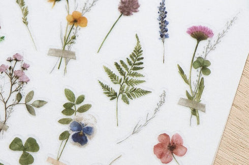 MU Lifestyle Print-On Stickers Rub -On Stickers Transfer Stickers Translucent Stickers 194 | Dried Flowers Hanging Flowers Modern Farmhouse