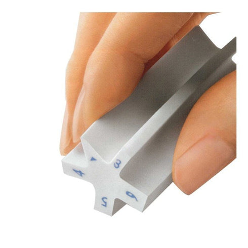 Kokuyo WHITE Mirikeshi Eraser Full Size Eraser Five Point Eraser | M700