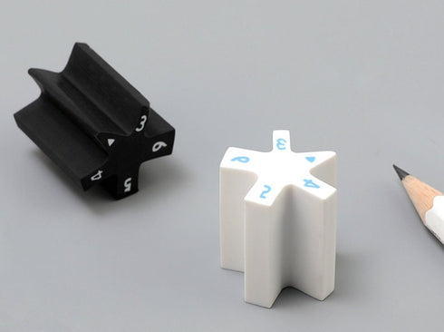 Kokuyo BLACK Mirikeshi Eraser Full Size Eraser Five Point Eraser | M700