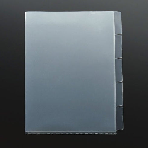 Kokuyo A4 KaTaSu Clear Plastic Folder 5-Tab Design Kokuyo Accessories | KFE7505T