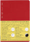 Stalogy Editor's Series RED B6 HALF YEAR Notebook Planner Bujo Grid Notebook
