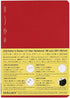 Stalogy Editor's Series RED B6 HALF YEAR Notebook Planner Bujo Grid Notebook