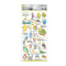 Kamio Japan Stickers BIRDS AVIAN Adult Visual Dictionary Cockatiel Cockatoo Parakeet Canary Parrot Macaw GOLD Foil Stickers | 707292