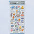 Kamio Japan Stickers JELLYFISH CEPHALOPODS Adult Visual Dictionary Oceann Sea GOLD Foil Stickers | 707285