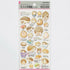 Kamio Japan Stickers HEDGEHOG HEDGEHOGS Adult Visual Dictionary GOLD Foil Stickers | 707284