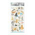 Kamio Japan Stickers CAT'S FEELINGS Adult Visual Dictionary Cat Kitten Kitty Purr Meow GOLD Foil Stickers | 700651