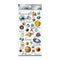 Kamio Japan Stickers PLANETS ASTRONOMY Adult Visual Dictionary Saturn Moon Sun, Jupiter Mars Stardust GOLD Foil Stickers | 204769