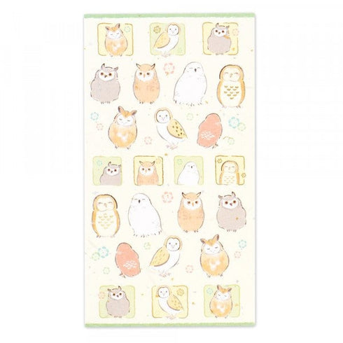 NB Co., Ltd Japan OWL OWLET Stickers Wildlife Art Stickers フクロウのフクロウのステッカー Stickers Embellishment Stickers | 5074148