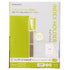 Kokuyo A4 KaTaSu Clear Plastic Folder 3-Tab Design Kokuyo Accessories | KFN7503T