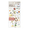 Midori Transfer Stickers STATIONERY BOOKS LIBRARY Print-On Stickers Rub -On Stickers Transfer Stickers Translucent Stickers | 2581