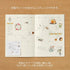Midori Transfer Stickers STATIONERY BOOKS LIBRARY Print-On Stickers Rub -On Stickers Transfer Stickers Translucent Stickers | 2581