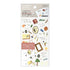 Midori Transfer Stickers STATIONERY BOOKS LIBRARY Print-On Stickers Rub -On Stickers Transfer Stickers Translucent Stickers | 2581