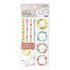 Midori Transfer Stickers WREATHS GARLAND FLOWERS Print-On Stickers Rub -On Stickers Transfer Stickers Translucent Stickers | 2586