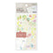 Midori Transfer Stickers WATERCOLOR PATTERNS Print-On Stickers Rub -On Stickers Transfer Stickers Translucent Stickers | 2588