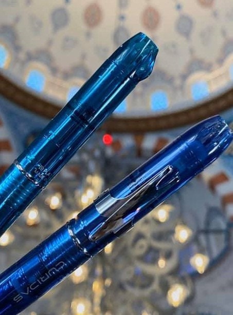 Platinum Japan Curidas Grand RED EF Nib Retractable Fountain Pen Barrel Fountain Pen プラチナ万年筆 Extra Fine Nib | PKN-7000