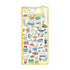 Kamio Japan Stickers Local Found Seal Shikoku GOLD Foil Stickers | 207230
