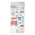 Midori Transfer Stickers STAMPS EPHEMERA Print-On Stickers Rub -On Stickers Transfer Stickers Translucent Stickers | 2587