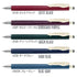 Zebra BORDEAUX Vintage Colors Sarasa NANO 0.3mm Push Clip Gel Pen Micro Fine Gel Pen Retro Colors Gel Pen Single Pen Complete Set | JJH72