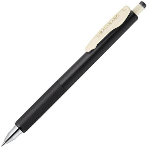 Zebra SEPIA BLACK Vintage Colors Sarasa NANO 0.3mm Push Clip Gel Pen Micro Fine Gel Pen Retro Colors Gel Pen Single Pen Complete Set | JJH72