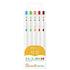 Zebra Sarasa R SOCIETY STUDY SET 0.4mm Push Clip Gel Pen Super Saturated Ink Five Colors Sarasa R Study Sets | JJS29-R1-5C
