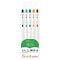 Zebra Sarasa R MATH STUDY SET 0.4mm Push Clip Gel Pen Super Saturated Ink Five Colors Sarasa R Study Sets | JJS29-R1-5C
