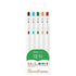 Zebra Sarasa R SCIENCE STUDY SET 0.4mm Push Clip Gel Pen Super Saturated Ink Five Colors Sarasa R Study Sets | JJS29-R1-5C