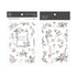 MU Lifestyle Print-On Stickers Rub-On Stickers Transfer Stickers Translucent Sticker 204 | Heart of the Garden