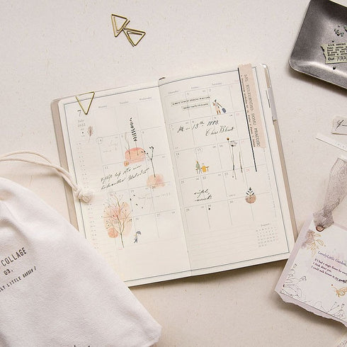 MU Lifestyle Print-On Stickers Rub-On Stickers Transfer Stickers Translucent Sticker 206 | Remember to Take Your Memories People Wandering