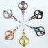 ONE Pair COPPER Retro Inspired Angel Scissors Office Scissors Stationery Embroidery Travel Wing Scissors | Super sharp