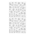 Midori Seal Collection WILDLIFE CHAT SERIES Planner Stickers Movable Stickers Notebook Stickers Coordinating Stickers | 2590