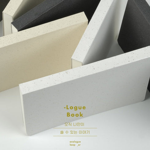 Analogue Keepers A6 WHITE Beach LOGUE Book 2.5mm GRID Planner Undated Planner Daily Planner 100gsm Dairy Freestyle Notebook | 192 Pages