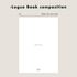 Analogue Keepers A6 WHITE Beach LOGUE Book 2.5mm GRID Planner Undated Planner Daily Planner 100gsm Dairy Freestyle Notebook | 192 Pages