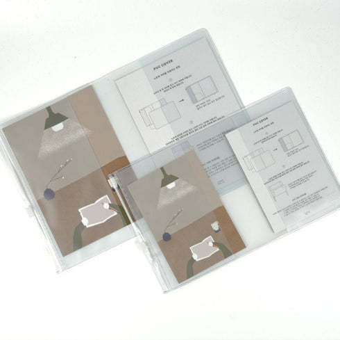 Analogue Keepers A6 PVC COVER Zippered Pouch PVC Cover Cover Pouch Zippered Storage Pouch | 105 x 148mm