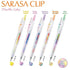 Zebra Sarasa Clip Marble COTTON CANDY Color Gel Pen 0.5mm Push Clip Gel Pen Super Saturated Ink | JJ75