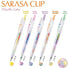 Zebra Sarasa Clip Marble MINT SHOWER Color Gel Pen 0.5mm Push Clip Gel Pen Super Saturated Ink | JJ75