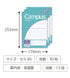 Kokuyo B5 8 STEPS BLUE Campus 5mm RULED Notebook Semi B5 5mm Ruled Notebook Step Notebook Campus Notebook | 30F