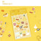 Paperian YELLOW My COLORFUL Days Stickers Planner Stickers Lifestyle Stickers Daily Life Stickers Removable Sticker South Korea | 130 X 90mm