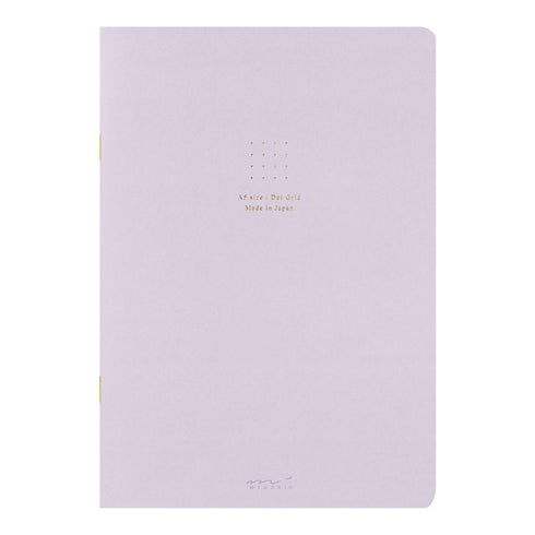 Midori A5 GREEN Color DOT GRID 5mm Notebook Color Pages Midori A5 Notebook Foil Stamped Dot Grid Notebook 5mm Dot Grid | 15271006 56 Pages