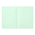 Midori A5 GREEN Color DOT GRID 5mm Notebook Color Pages Midori A5 Notebook Foil Stamped Dot Grid Notebook 5mm Dot Grid | 15271006 56 Pages